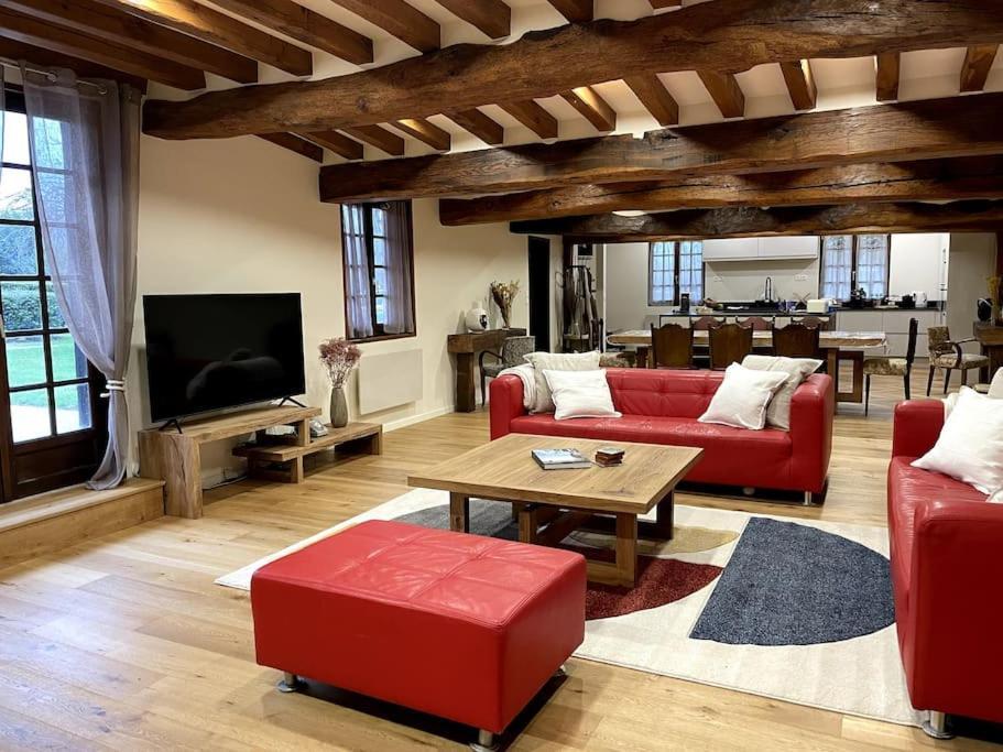 Maison Et Dependance Haut De Gamme Proche De Deauville-Trouville Les Authieux-sur-Calonne Esterno foto